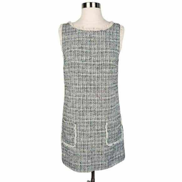 GUESS by Marciano Audrea Retro 60s Tweed Tunic Dress Size S - Picture 2 of 8